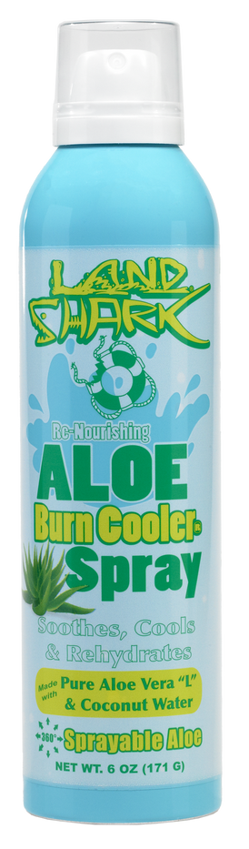 LAND SHARK® Re-Nourishing Aloe Burn Cooler Spray with Aloe Vera "L" 6oz