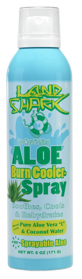 LAND SHARK® Re-Nourishing Aloe Burn Cooler Spray with Aloe Vera "L" 6oz SPECIAL INTRO $