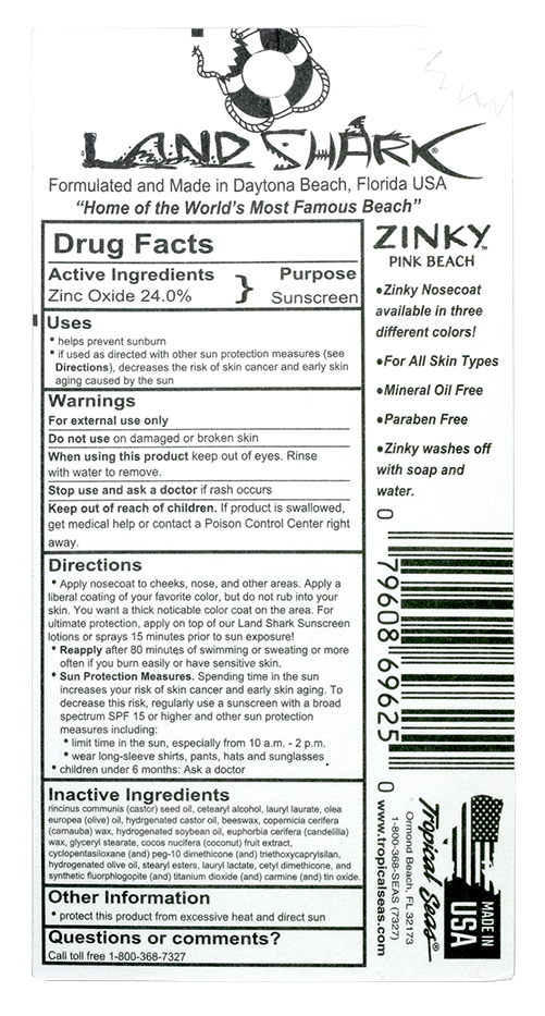 SPF 36 Mineral Based Nosecoat. Tinted Zinc Sunscreen Broad Spectrum Protection. Non-Nano Zinc. Water resistant. Reflects sun rays. Colorful Sunscreen.