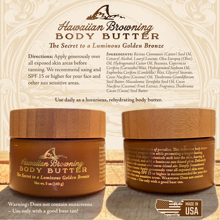 Land Shark® Hawaiian Browning Body Butter 5 oz