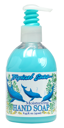 6 Bottle Bundle Tropical Seas® Moisturizing Hand Soap 8.45oz