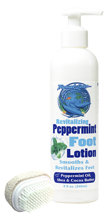 Tropical Seas® Revitalizing Peppermint Foot Lotion with Pumice Stone