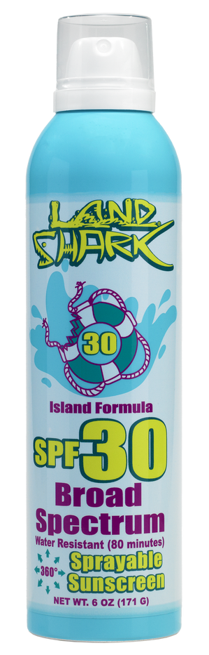 Land Shark® Broad Spectrum Continuous Spray SPF 30 Sprayable Sunscreen 6oz