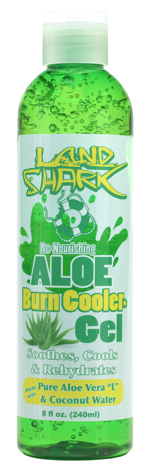 LAND SHARK® Re-Nourishing Aloe Burn Cooler Gel with Aloe Vera