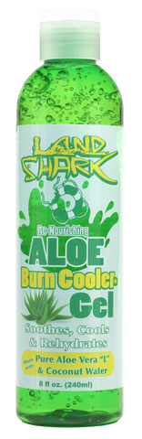 LAND SHARK® Re-Nourishing Aloe Burn Cooler Gel with Aloe Vera 