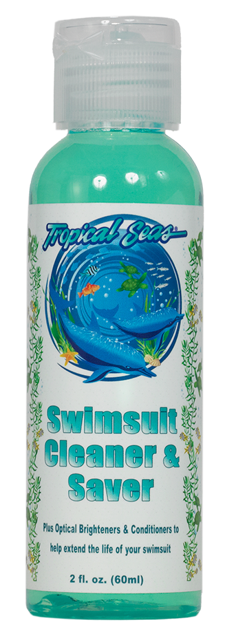 Tropical Seas Swimsuit cleaner. Swimsuit cleaner. Swimsuit wash. Swimsuit detergent. Spandex cleaner.